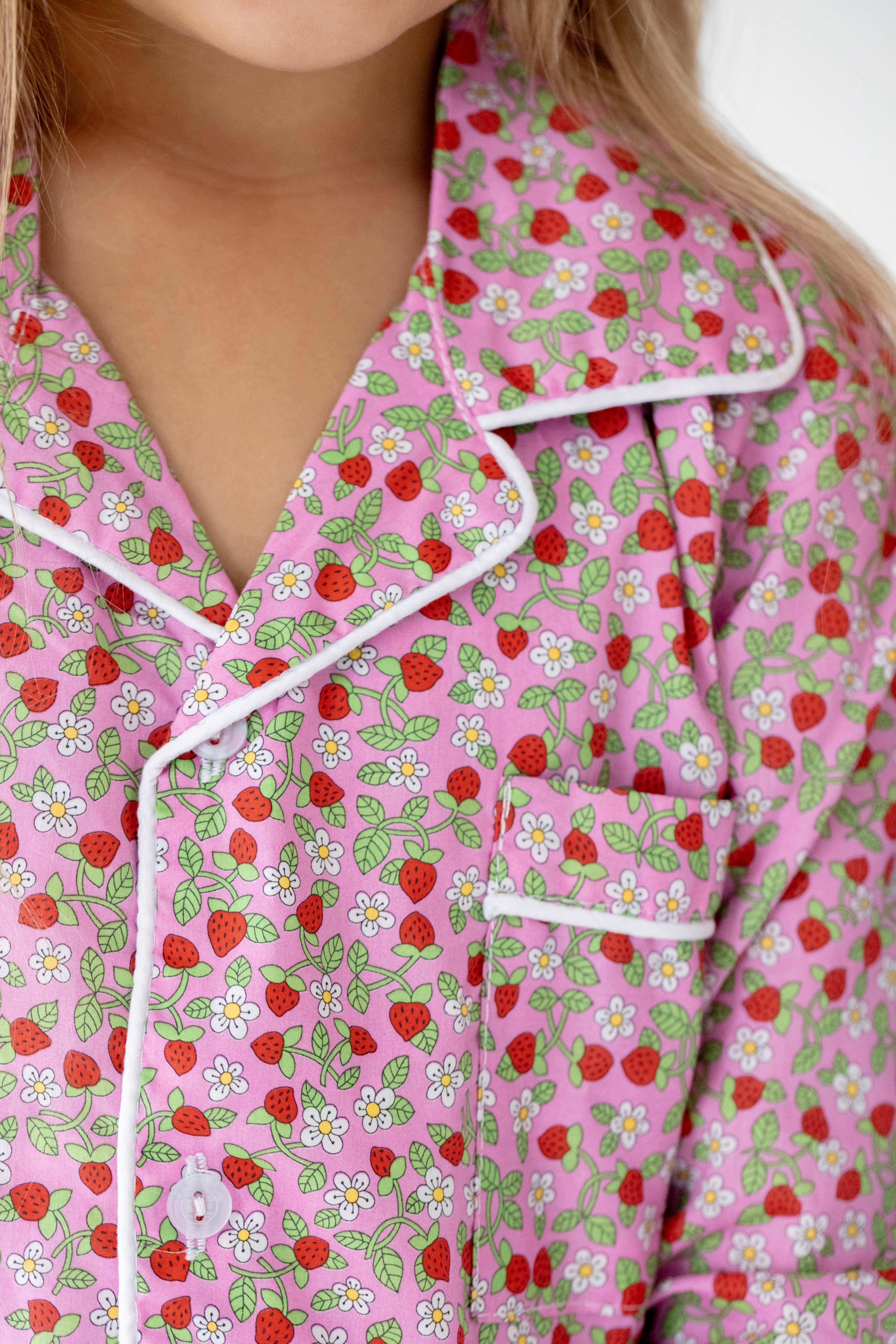 Liberty-Strawberries & Cream Pink