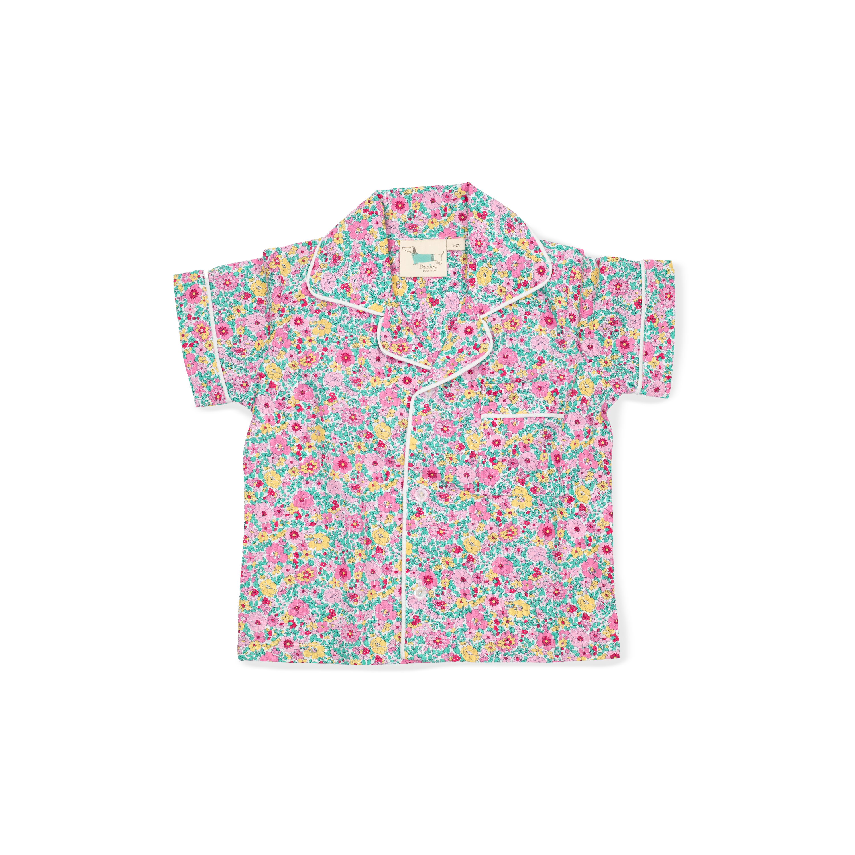 Liberty - Arley Gardens Pink & Yellow