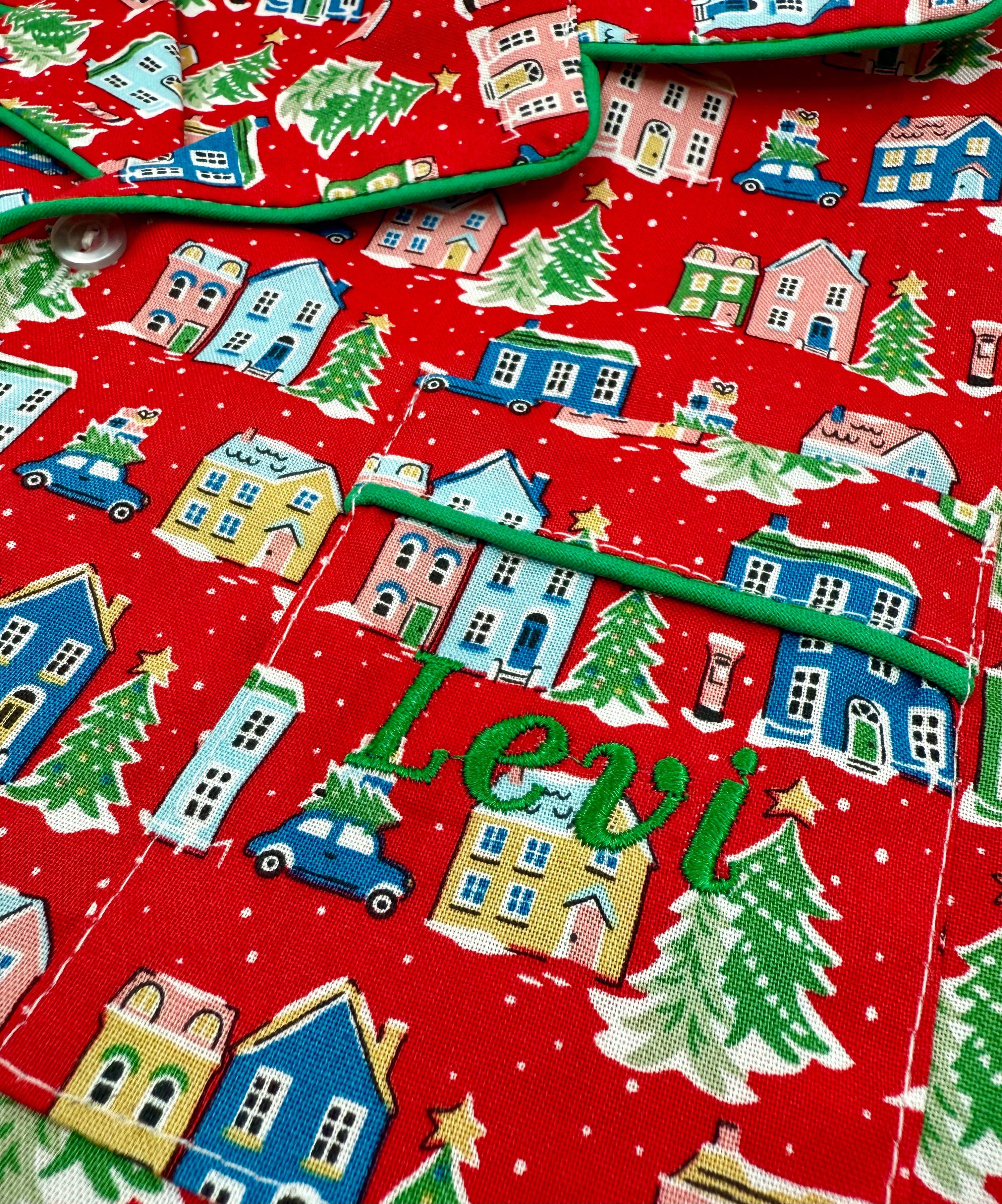 Liberty-Bringing Christmas Home Red