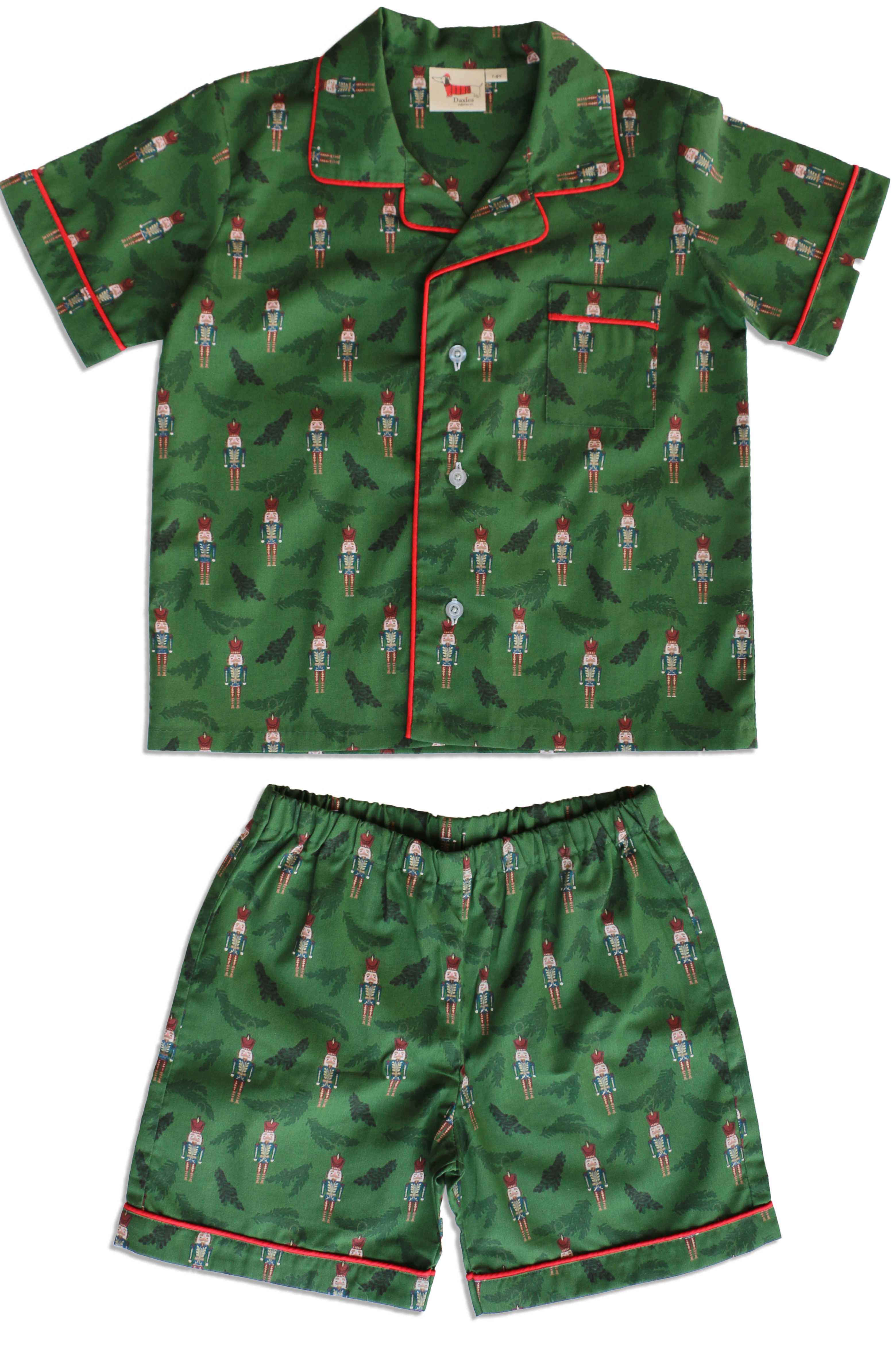 Daxies Boys-March Of The Nutcracker-Christmas Green